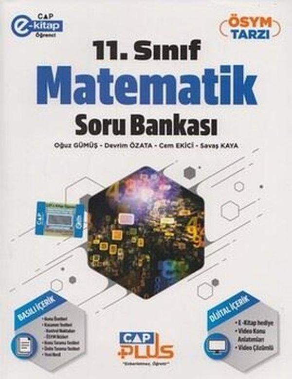 2023 11.Sınıf Matematik Plus Soru Bankası - Çap Yayınları - Image 1