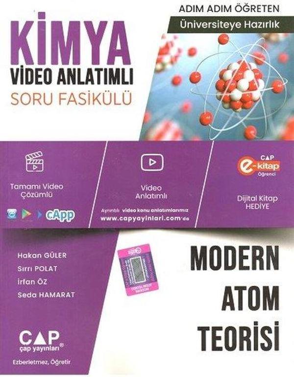 2023 Kimya Modern Atom Teorisi - Çap Yayınları - Image 1