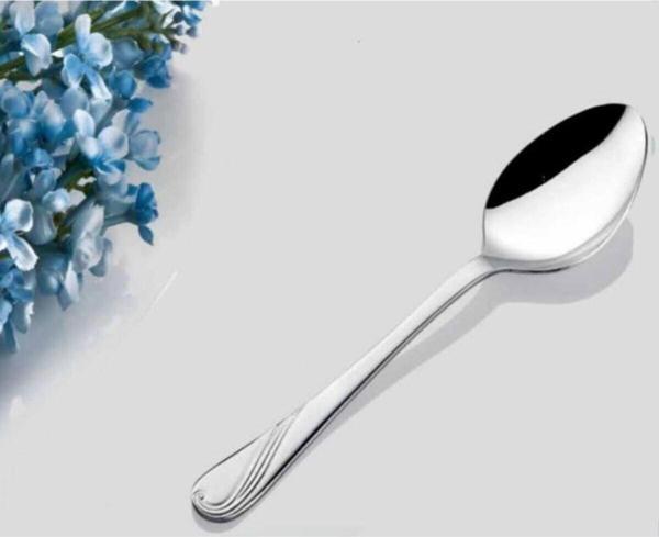 İnter Çelik Bahar Model Çay Kaşık 12'Li - Image 1