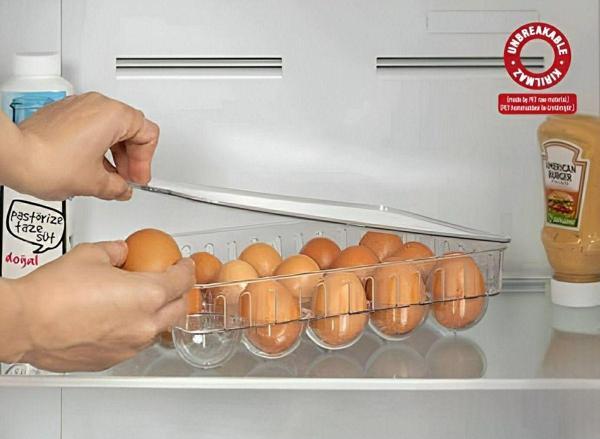 Ahir Ticaret Kırılmaz Model Yumurta Saklama Kabı - Image 1