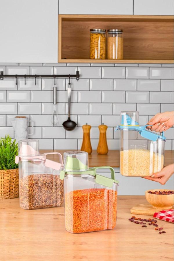 Ahir Ticaret Yeni Nesil Çok Fonksiyonlu Saklama Kabı 1800 Ml - Image 1