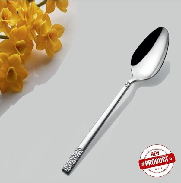 Ahir Ticaret İnter Çelik Yıldız Model Yemek Kaşığı - Image 1
