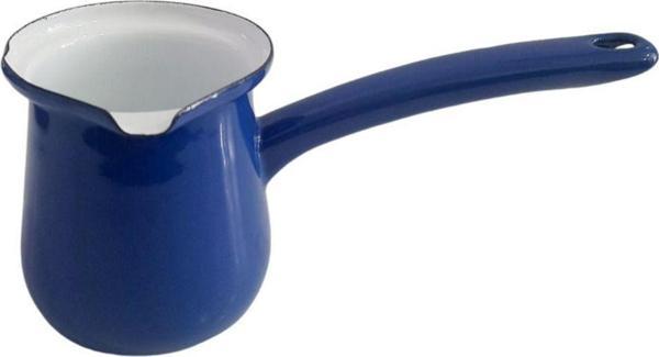 Ahir Ticaret Ebru Metal Emaye Nostalji Cezve No:6 - Image 1