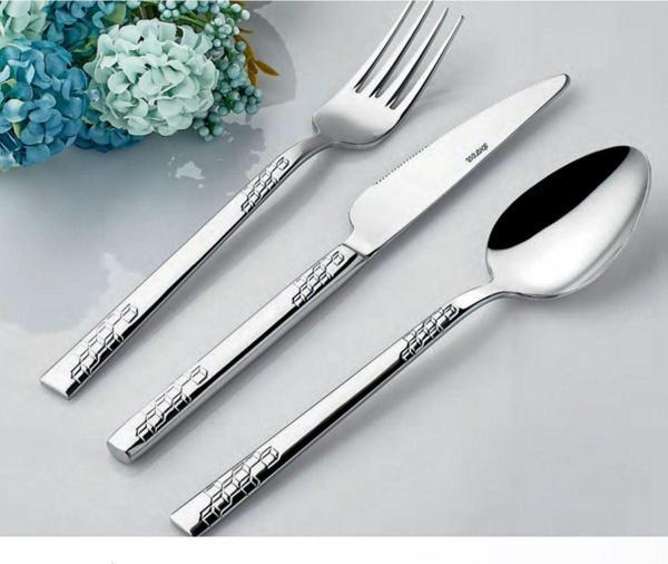 İnter Çelik Karel Model 90 Parça Deri Çantalı Kaşık-Çatal-Bıçak Takımı - Image 1