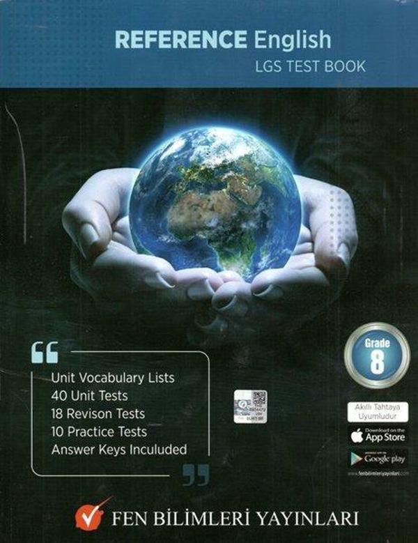 8.Sınıf Reference English Test Book Soru Bankası - Fen Bilimleri Yayınları - Image 1