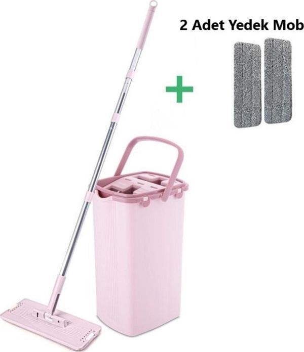 Ahir Ticaret Flora Tablet Mop Yeni Nesil Temizlik Seti 2 Adet Yedek - Image 1