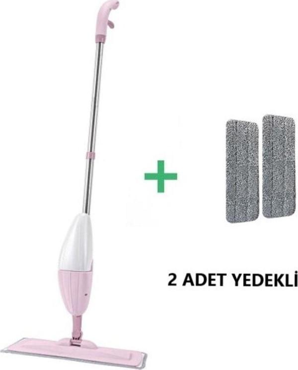 Ahir Ticaret Spreyli Mop Temizlik Seti Alüminyum Saplı 2 Adet Yedekli - Image 1