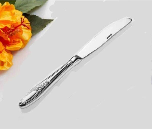 İnter Çelik Zümrüt Model 12'Li Yemek Bıcağı - Image 1