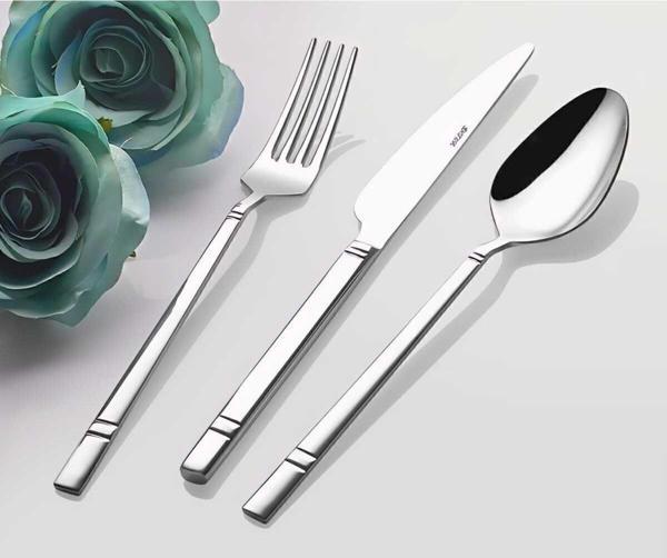 İnter Çelik 60 Parça Evra Çatal&Kaşık Takımı Seti - Image 1