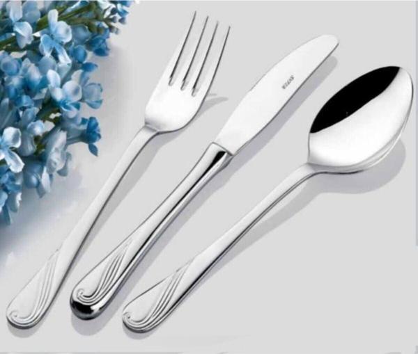 İnter Çelik Bahar Model 89 Parça Kaşık Takımı - Image 1