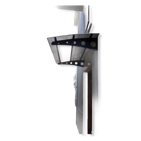 Metal Taşıyıcılı Kapı Üstü Pratik Sundurma 130x120 Md1 - Image 1