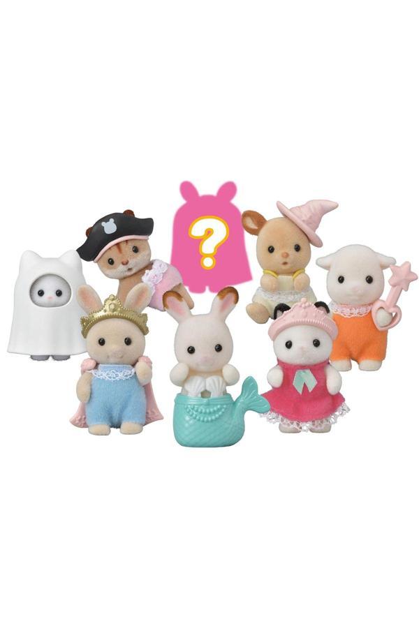 Sylvanian Families Sevimli Kostüm Temalı Sürpriz Mini Bebek - 5 CM - 4 ADET - Image 1
