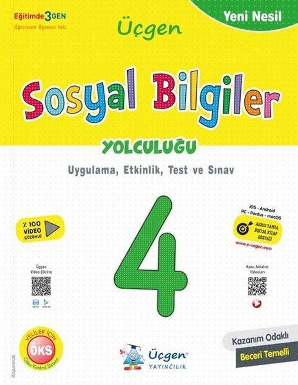 4.Sınıf Yeni Nesil Sosyal Bilgiler Yolculuğu - Üçgen Yayıncılık - Image 1