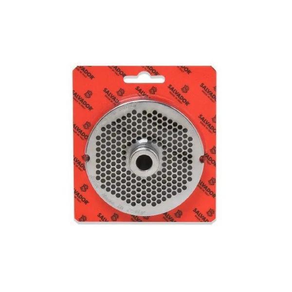 Salvador İnox Paslanmaz Kıyma Makinesi Aynası, Ağızı 32 No - 3 mm - Image 1