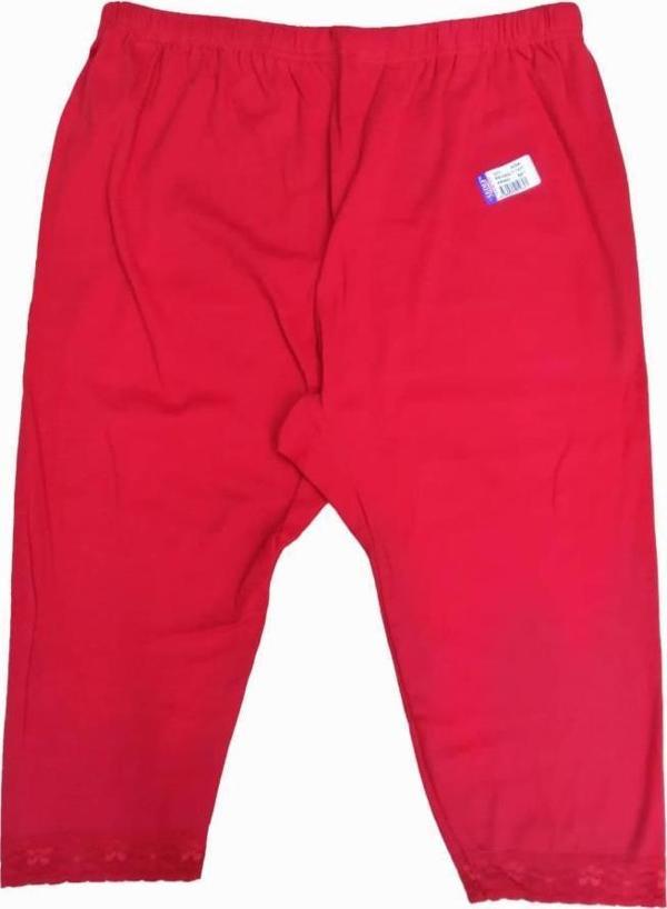 Sedef Yıldız Bayan Rbana Diz Altı Paçası Dantelli Tayt 1071 - Image 1