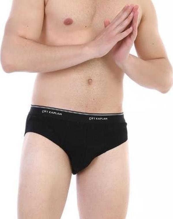 Çift Kaplan Erkek Ribana Slip Külot 870 - Image 1