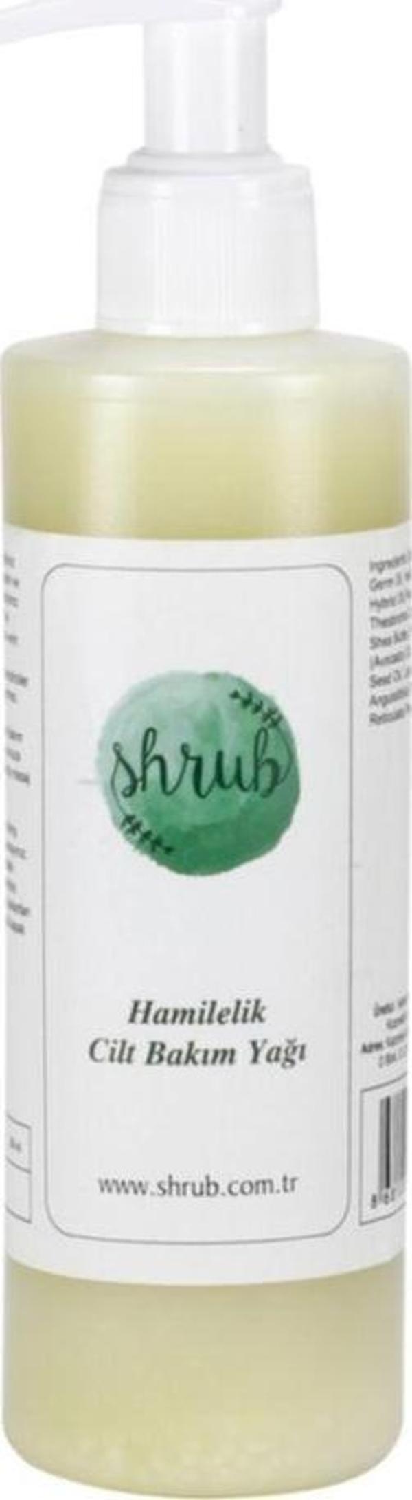 Shrub Hamilelik Cilt Bakım Yağı-250 Ml. - Image 1