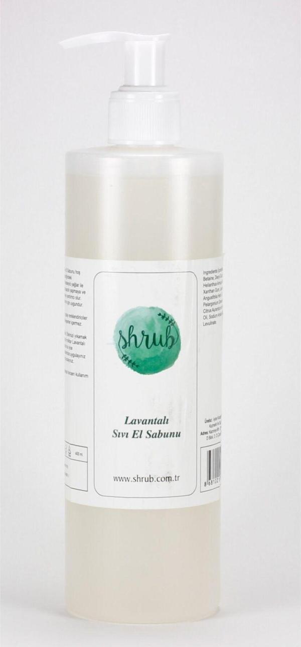 Shrub Lavantalı Sıvı El Sabunu-400 Ml. - Image 1