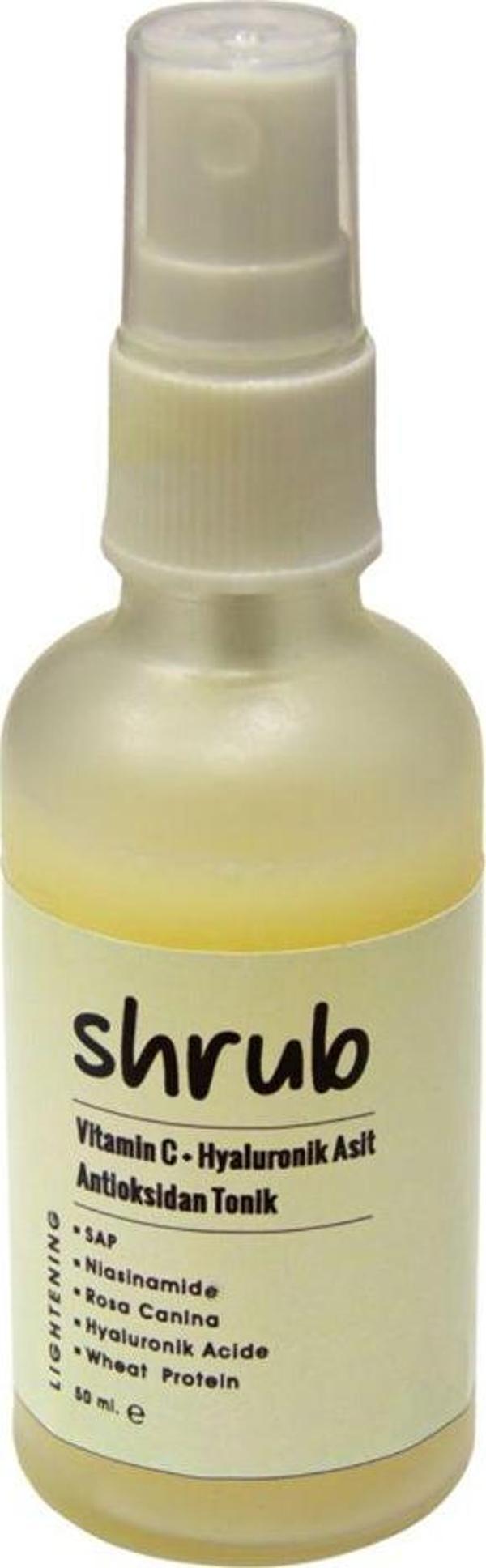 Shrub Vitamin C Hyaluronik Asit Antioksidan Tonik-50 Ml. - Image 1