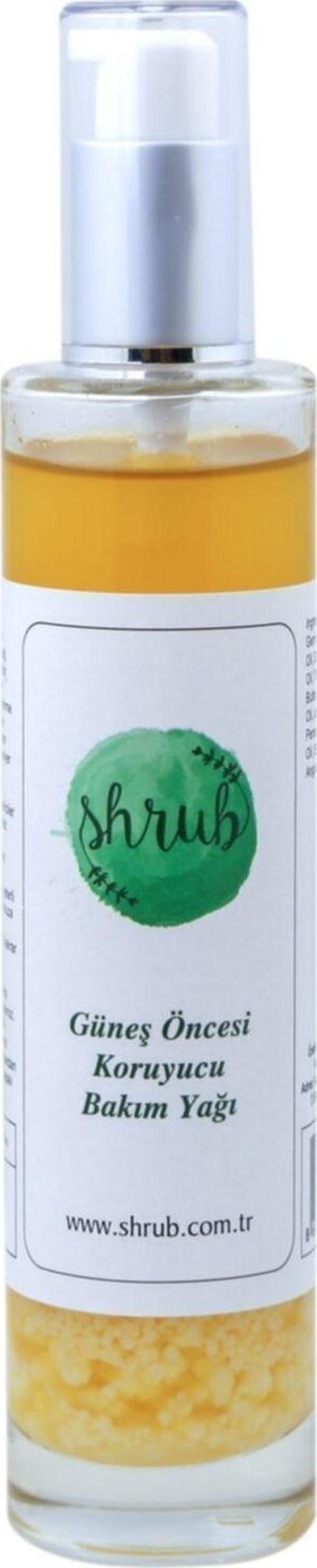 Shrub Güneş Öncesi Koruyucu Bakım Yağı-100 Ml. - Image 1