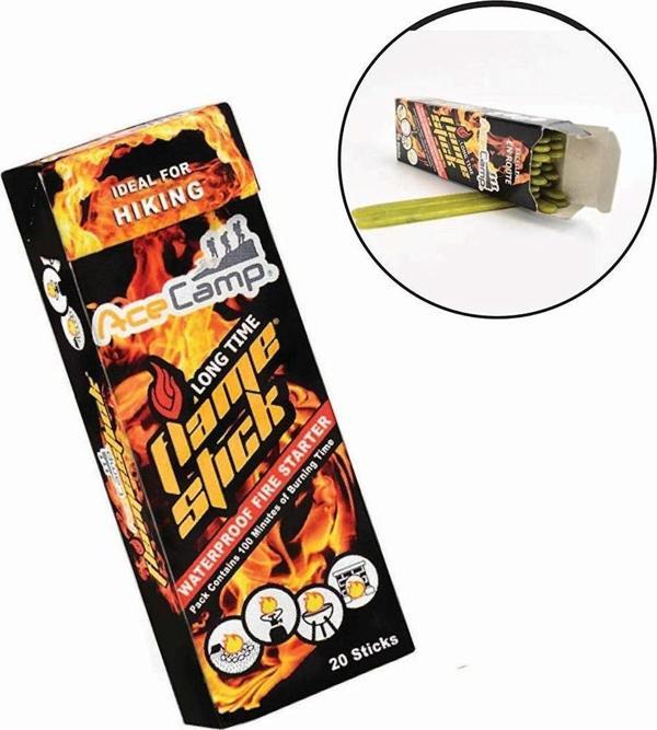 ​Acecamp 3512.1 Flame Stick, Çıra (20 Adet) - Image 1