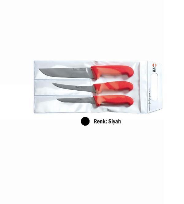 Ivo 41005 EuroProfessional 3lü Siyah Kasap Bıçağı Seti - Image 1