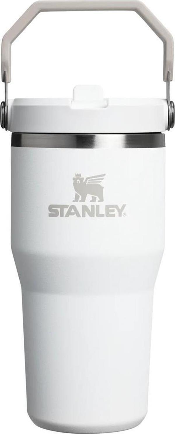 Stanley Iceflow Flip Straw Termos 0.6L | Beyaz - Image 1