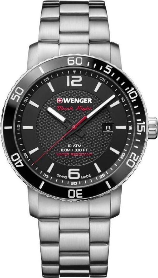 ​Wenger 01.1841.104 Roadster Black Night Saat - Image 1