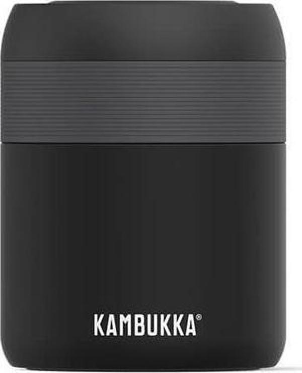 Kambukka 11-06010 Bora Yemek Termosu 600ml, Siyah - Image 1
