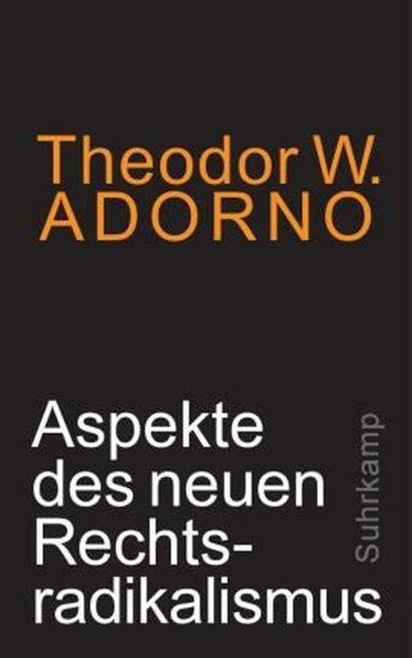 Aspekte des neuen Rechtsradikalismus - Suhrkamp Verlag - Image 1