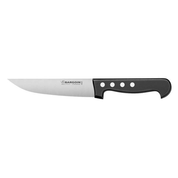 Fischer 310 17cm 4 Perçinli Kasap Bıçağı, Siyah - Image 1