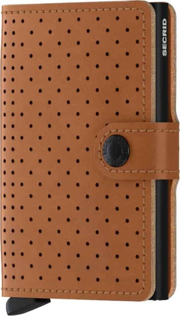 Secrid Miniwallet Perforated Cognac - Image 1