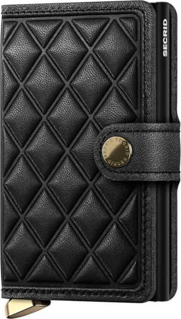 Secrid Premium Miniwallet Emboss Diamond Black - Image 1