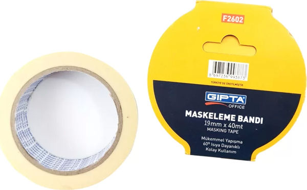 Gıpta Maskeleme Bandı 19mmx40m - Image 1