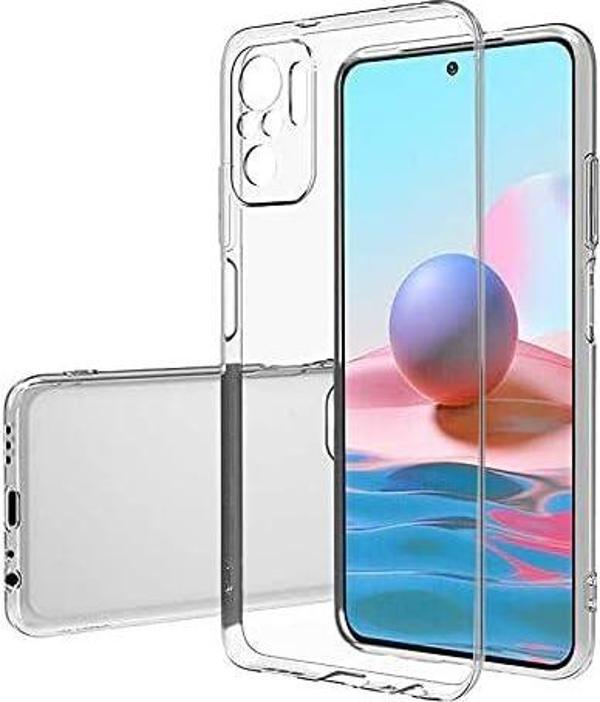 Xiaomi Redmi Note 10-10S Uyumlu Kamera Korumalı Darbe Önleyici Ultra Slim TPU Şeffaf Silikon Kılıf - Image 1