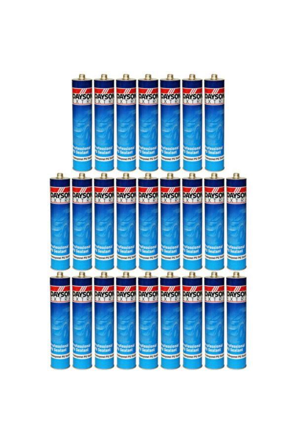 Dayson 25 Adet Pu Mastik Silikon Yapıştırıcı Gri 280 Ml - Image 1