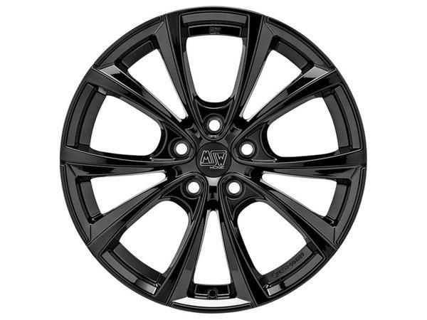 MSW 27T 5X114,3 9,5X20 ET45 64,1 GLOSS BLACK (4 ADET) - Image 1