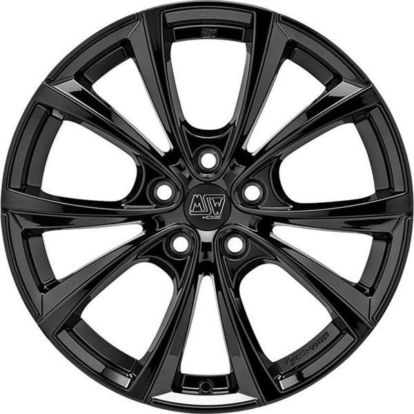 MSW 27T 5X114,3 9,5X20 ET45 64,1 GLOSS BLACK (4 ADET) - Image 1
