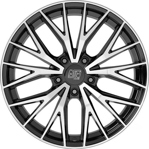 MSW 44 5X112 8,5X20 ET35 73,1 GLOSS BLACK FULL POLISH (4 ADET) - Image 1
