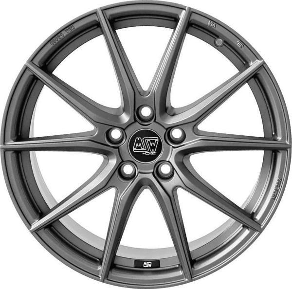MSW DR1 5X100 8X18 ET45 MATT GRAPHITE-18K4 (4 ADET) - Image 1