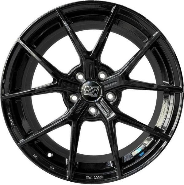 MSW P1 5X108 8,5X19 ET45 GLOSS BLACK-19TX (4 ADET) - Image 1