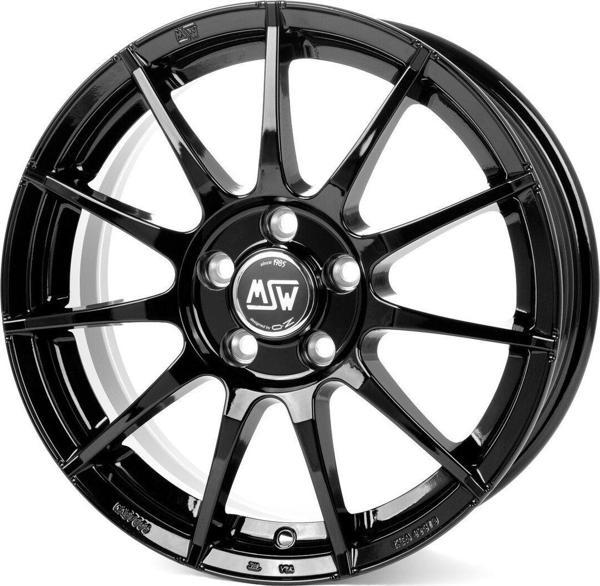 MSW 85 5X112 8X18 ET48 57,06 GLOSS BLACK (4 ADET) - Image 1