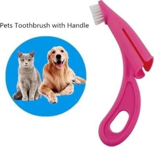 Ergonomik Evcil Hayvan Diş Fırçası - Image 1