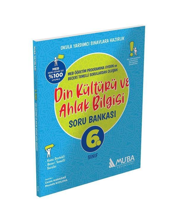 6. Sınıf Din Kültürü Soru Bankası - Muba Yayınları - Image 1