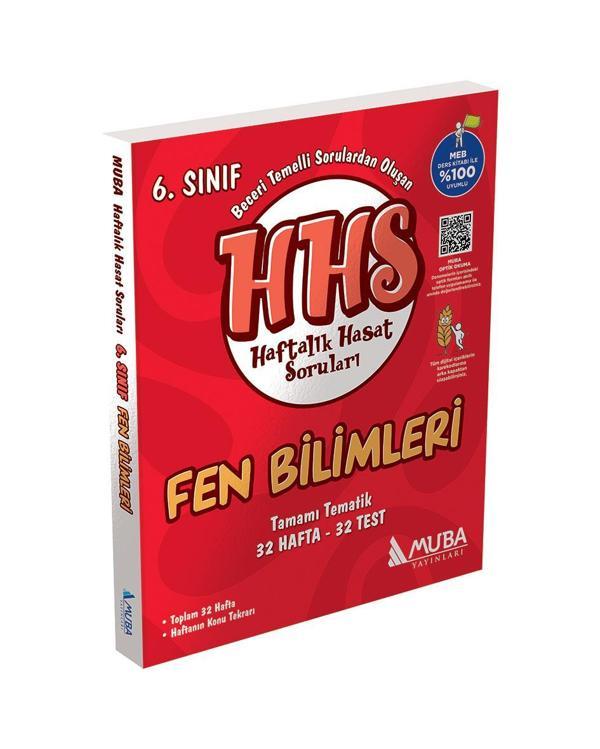 6.Sınıf Fen Bilimleri Haftalık Hasat Soruları (HHS) - Muba Yayınları - Image 1