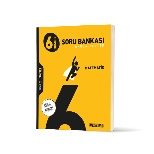6. Sınıf Matematik Soru Bankası - Hız Yayınları - Image 1