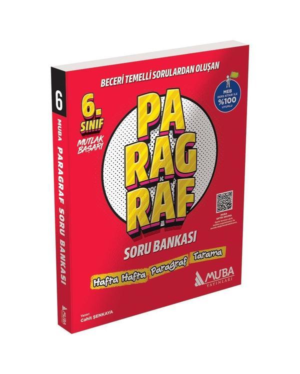 MB 6.Sınıf Paragraf Soru Bankası - Muba Yayınları - Image 1