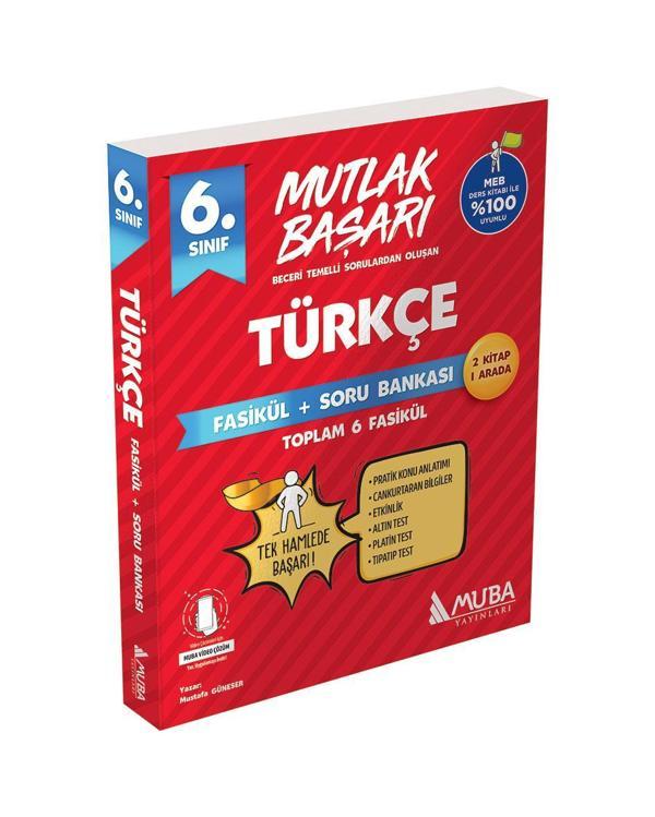 MB 6.Sınıf Türkçe Fasikül + Soru Bankası - Muba Yayınları - Image 1