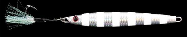 Ryuji Salty Jig Yem ZEBRA GLOW-160 Gr - Image 1