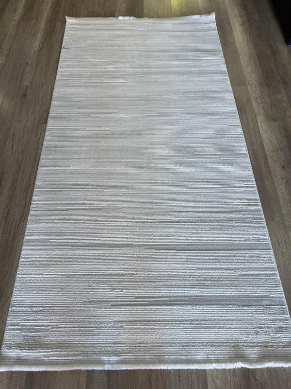 Hoom Rugs Moda 1079 Bej Yün Dokulu Akrilik Antibakteriyel Halı - Image 1